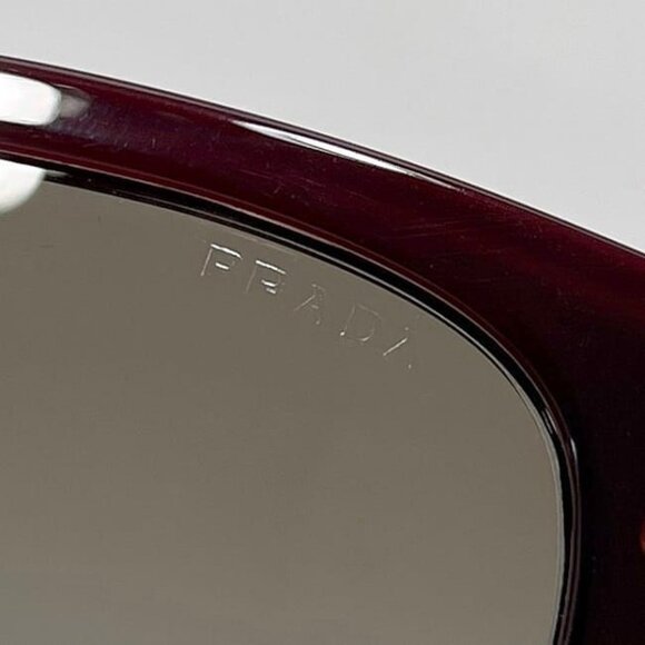Prada Sunglasses in Black Gradient Bordeaux Red main image 5